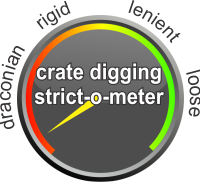 crate digging strictometer