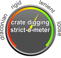 crate digging strictometer
